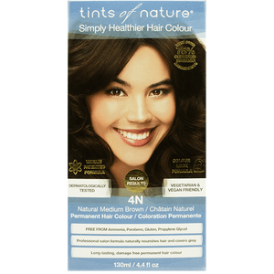 Tints Of Nature hårfarve - 130 ml. - 4N - Medium Brown