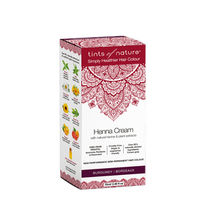 Tints of Nature Henna Cream Hårfarve - 90 ml. - Buraundy