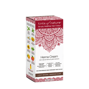 Tints of Nature Henna Cream Hårfarve - 90 ml. - Light Brown