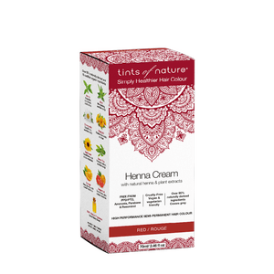 Tints of Nature Henna Cream Hårfarve - 90 ml. - Red