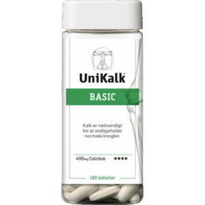 UniKalk Basic 400 mg Calcium (180 tabl)
