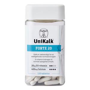 UniKalk Forte 20 - 120 tabl.