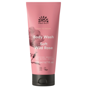 Urtekram Body Wash Soft Wild Rose (200 ml)