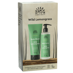 Urtekram Gaveæske Wild Lemongrass Body lotion & Body Wash (1 stk)