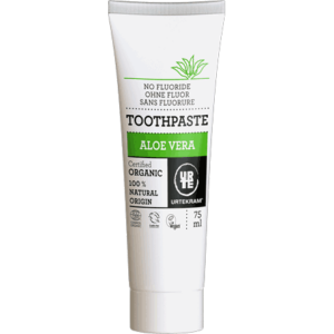 Urtekram Tandpasta m. Aloe Vera • 75 ml.