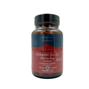 Vitamin D3+K2 Vitamin 2000 iu & 100ug Complex (50 Kaps)