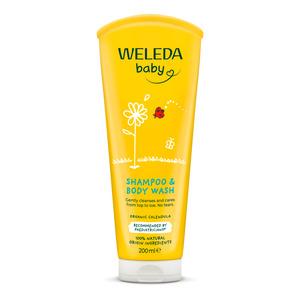 Weleda Calendula Shampoo & Body Wash - 200 ml