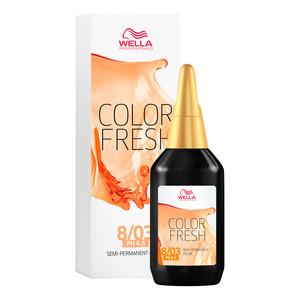 Wella Professionals Color Fresh 8/03 Light Natural Gold Blonde - 75 ml.
