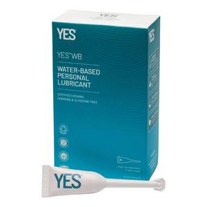YES WB Øko Vandbaseret Glidecreme Applikator 5 ml  -  6 stk.