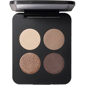 Youngblood Pressed Mineral Eyeshadow Quad - Taupe Smoke - 4 g.