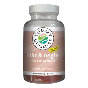 Yummy Gummies by Fitness Pharma Hår og Negle - 60 stk.